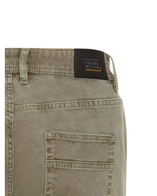 Camel Active Stoffhose Im Relaxed Fit in Gray für Herren