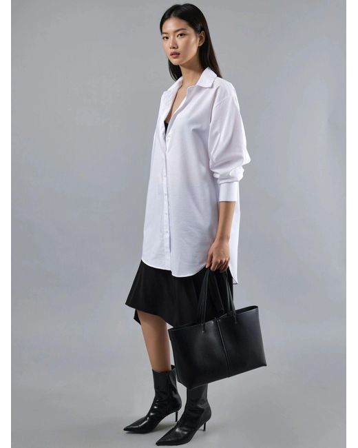 Busem Gray Bluse