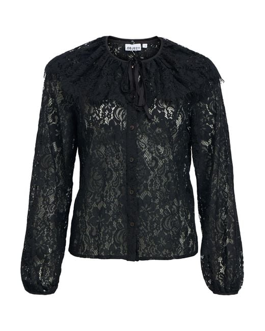 Object Black Bluse Objlaney