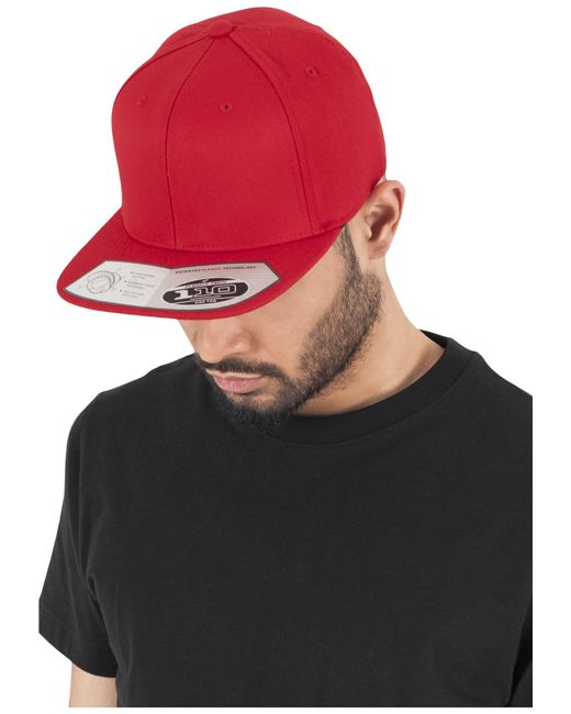 Flexfit Cap 110 Fitted in Red für Herren