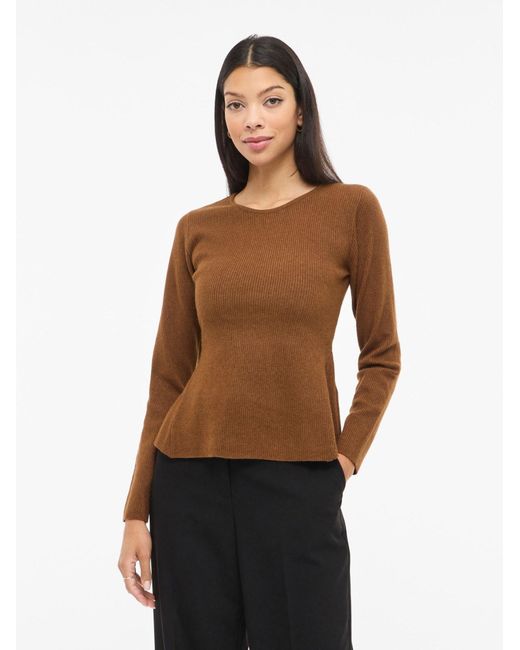 Vila Brown Pullover Vimable