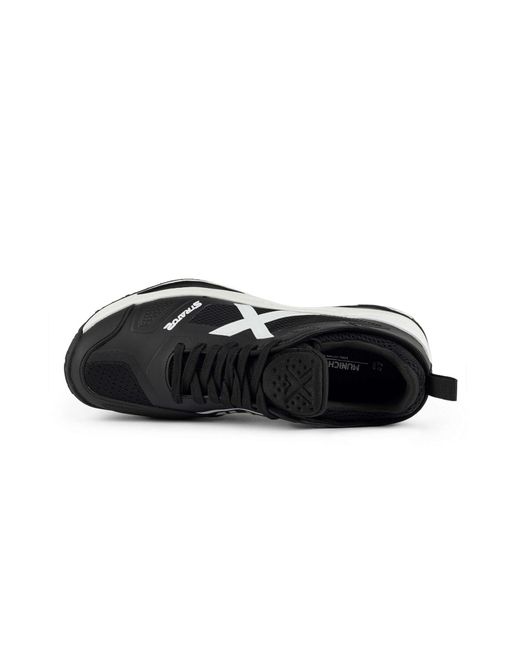 Munich Black Padel-Schuhe Stratos