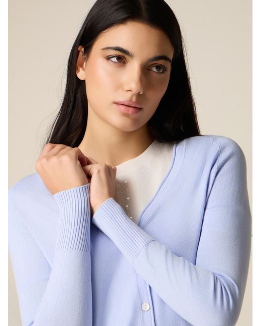 Oltre Blue Pullover