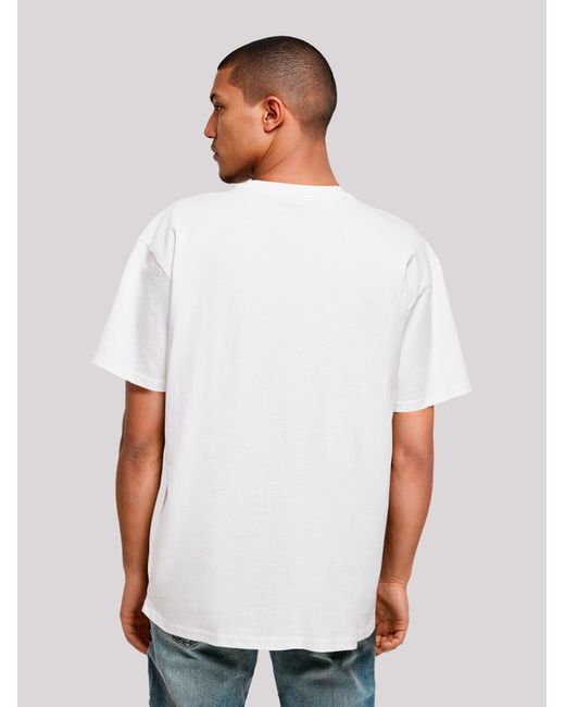 F4NT4STIC T-Shirt Tv Times Elton John in White für Herren