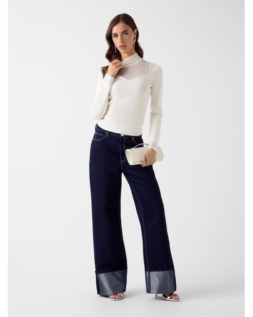 Guess White Pullover