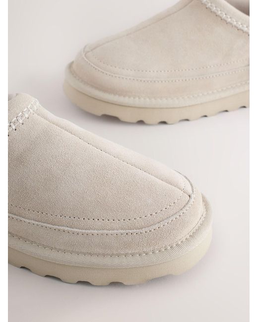 Next Gray Clogs