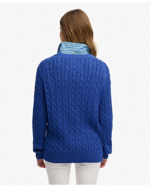 Superdry & Co Blue Pullover