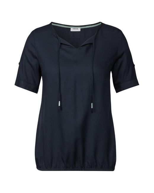 Cecil Blue Bluse
