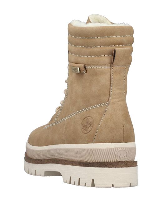 Rieker Natural Schnürstiefelette