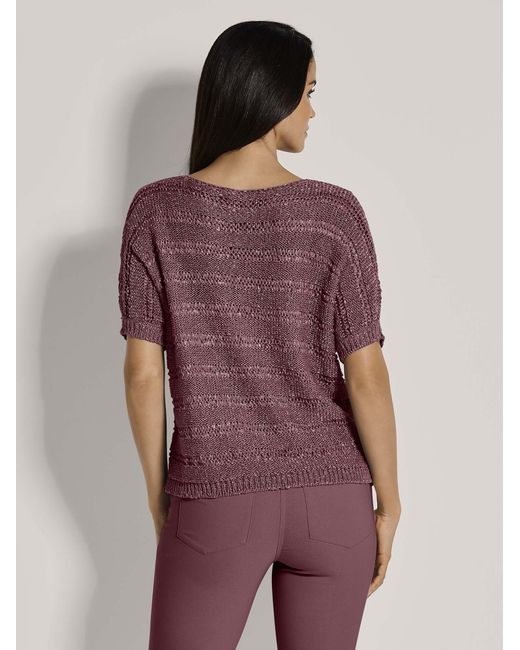 Madeleine Purple Pullover