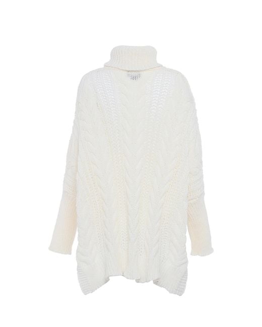 faina White Pullover