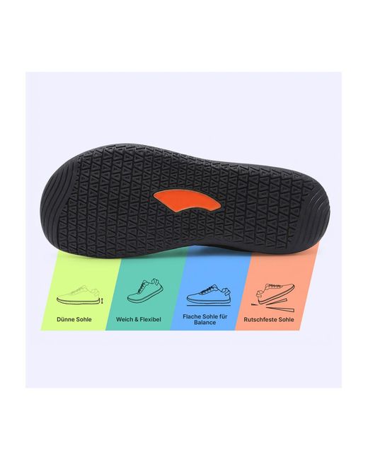 DOTALES Black Sneaker Low