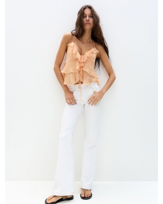 Pull&Bear Pink Blusentop