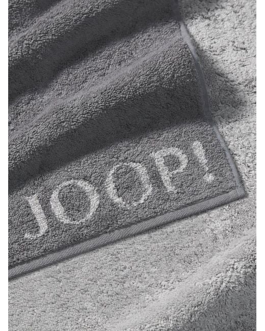 Joop! Duschtuch Doubleface in Gray für Herren