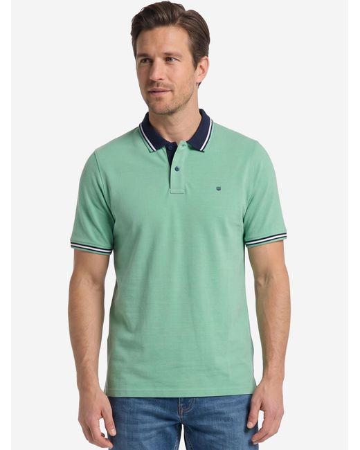 Redmond Shirt Basic in Green für Herren