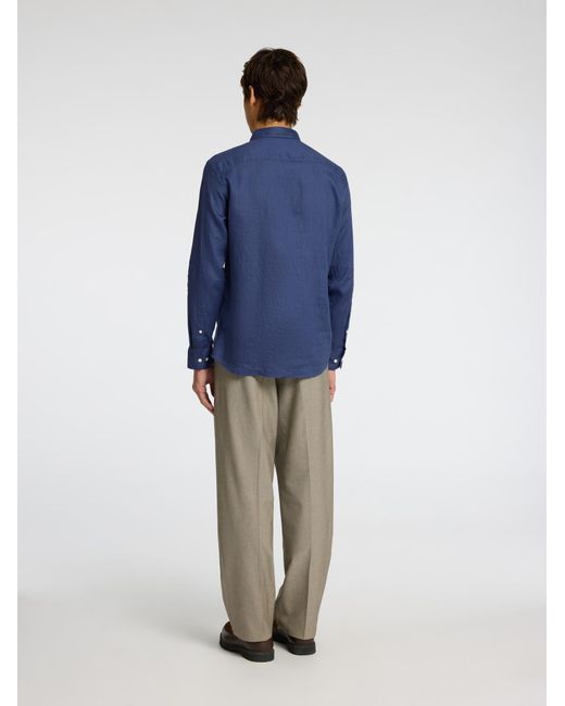 SELECTED Hemd Slhkylian in Blue für Herren