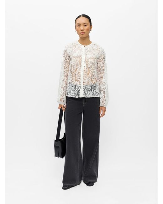 Object White Bluse Objaney