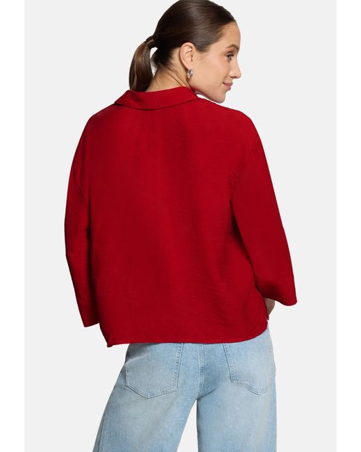 Zero Red Bluse