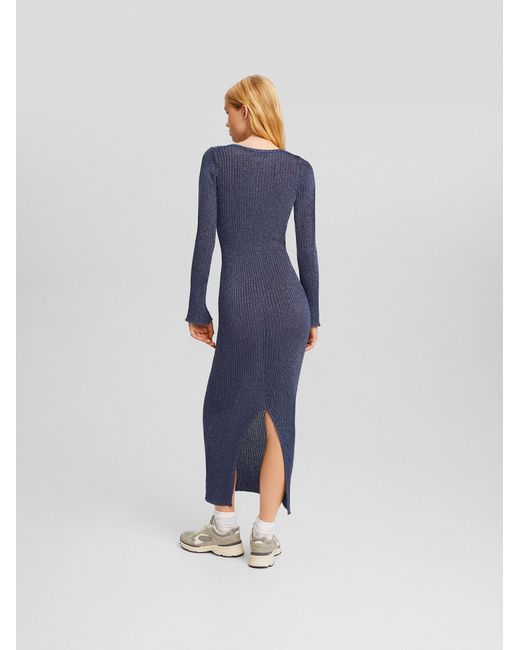 Bershka Blue Kleid