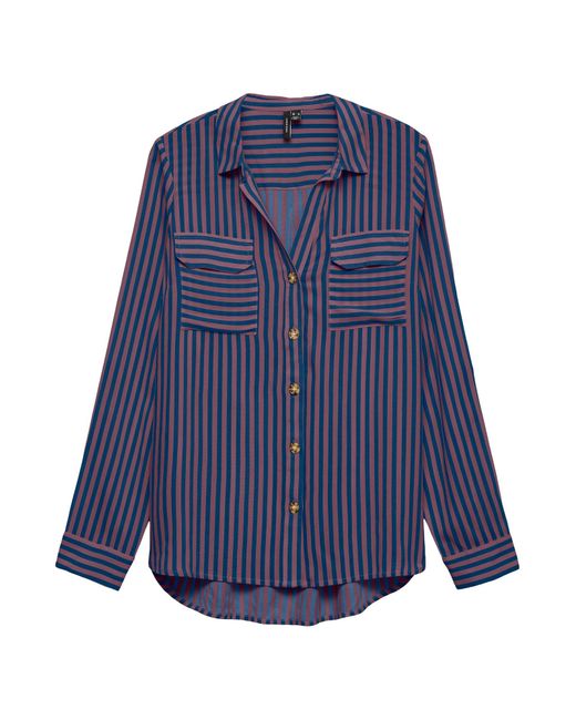 Vero Moda Blue Bluse Vmbumpy