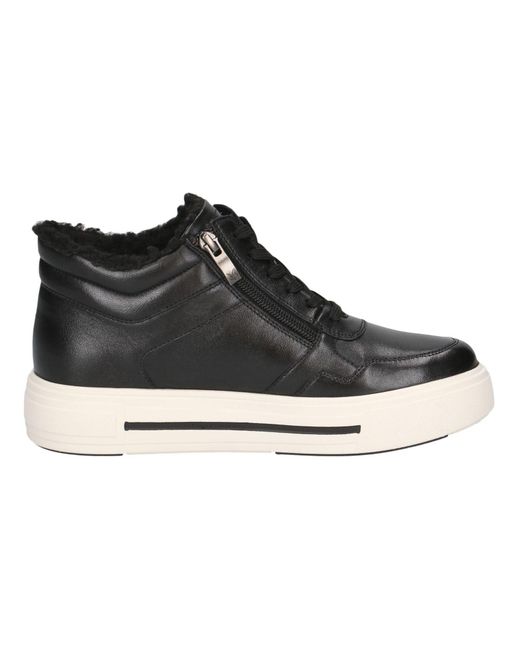 Caprice Black Schnürstiefelette