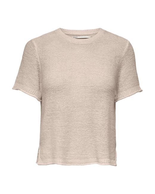 ONLY White Pullover Onlsunny