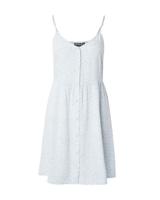 Pieces White Kleid 'Pctala'