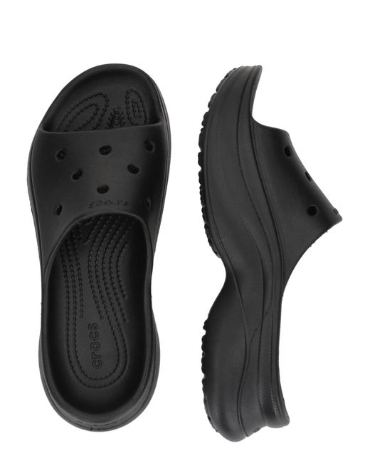 CROCSTM Black Pantolette Bae