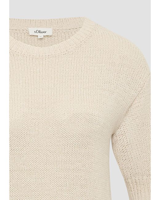 S.oliver White Pullover