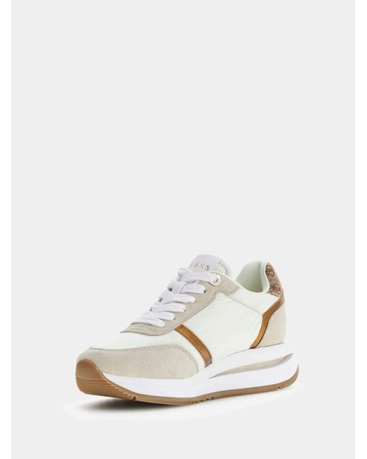 Guess White Sneaker Eagar