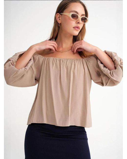 MixRay Blue Bluse