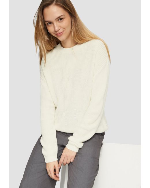 QS White Pullover