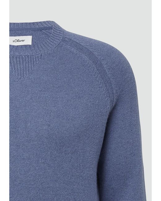 S.oliver Pullover in Blue für Herren