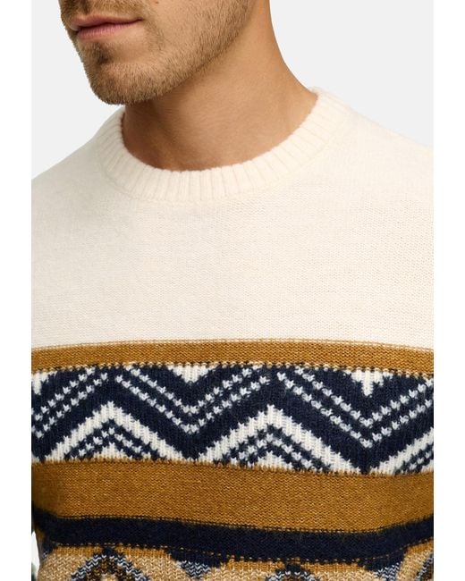 INDICODE Pullover Axton in Blue für Herren