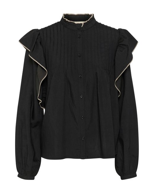 Cream Black Bluse 'Cr Ivy'