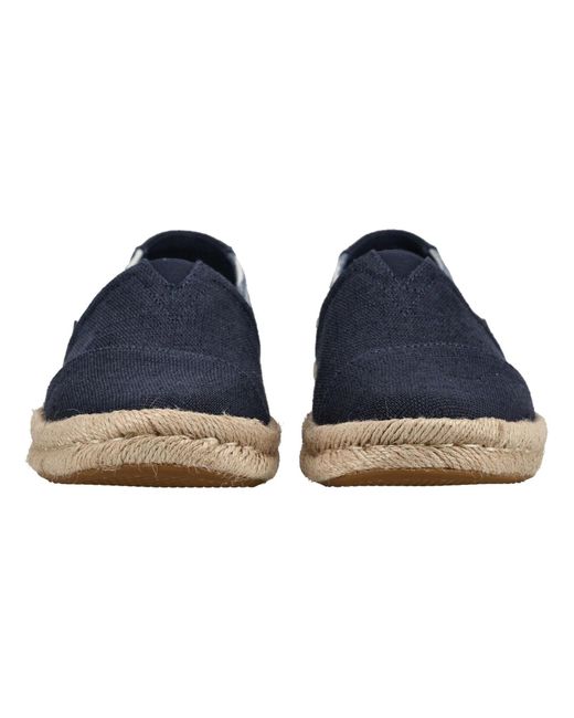 TOMS Blue Espadrilles