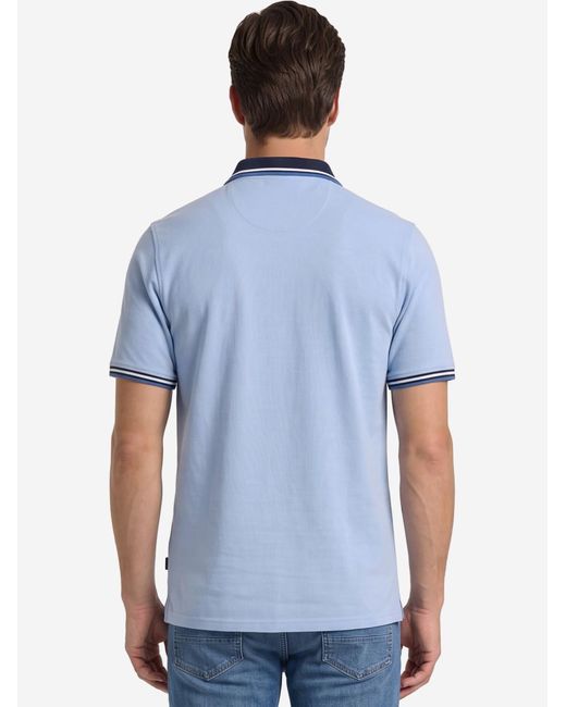 Redmond Shirt Basic in Blue für Herren