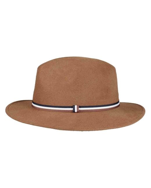 Bugatti Hut Fedora in Brown für Herren