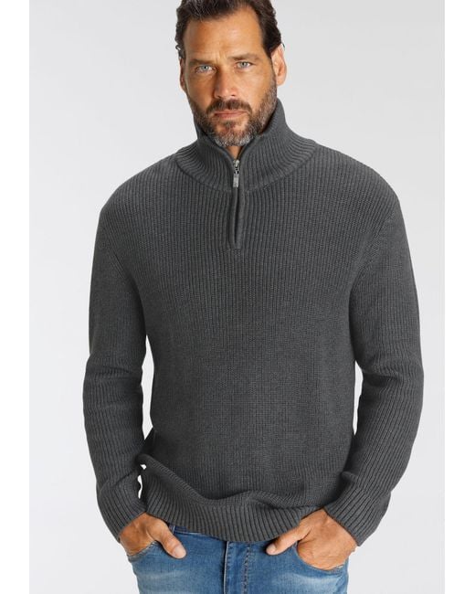 H.i.s. Pullover in Gray für Herren