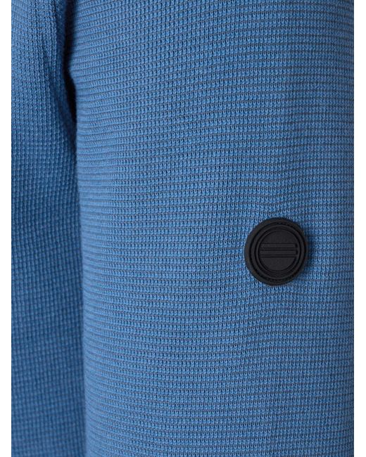 Redmond Pullover Basic in Blue für Herren