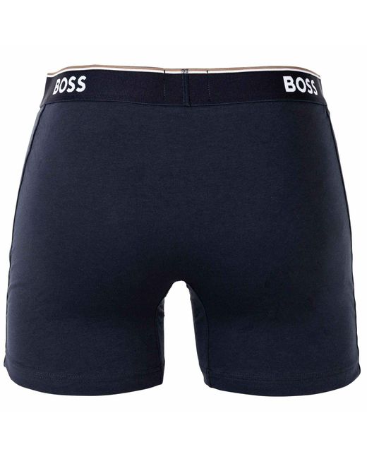 Boss Boxershorts Power in Blue für Herren
