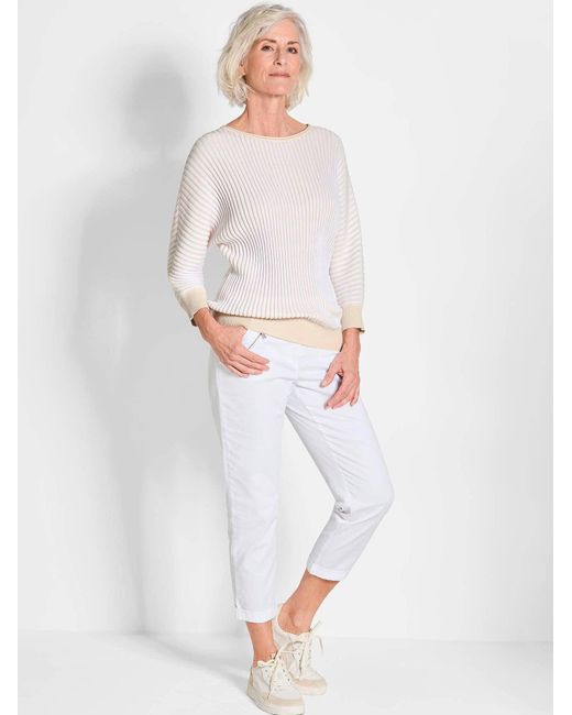 Goldner White Pullover