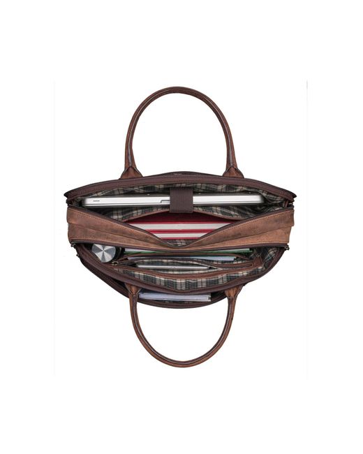 Benthill Laptoptasche in Brown für Herren