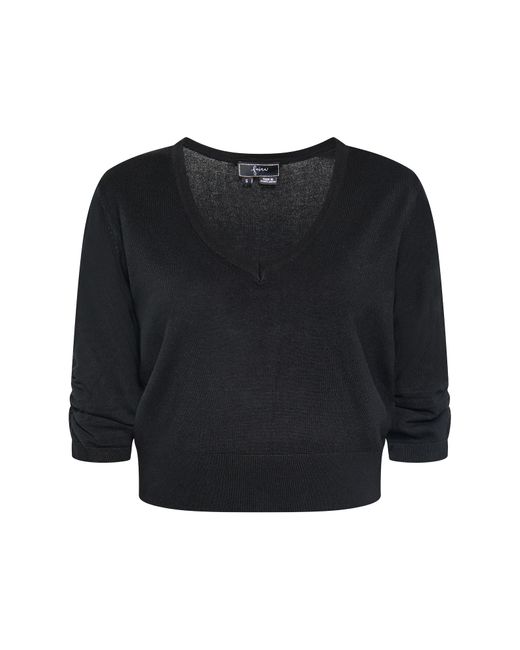 faina Black Pullover