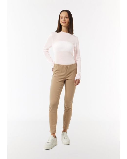 Comma, White Pullover