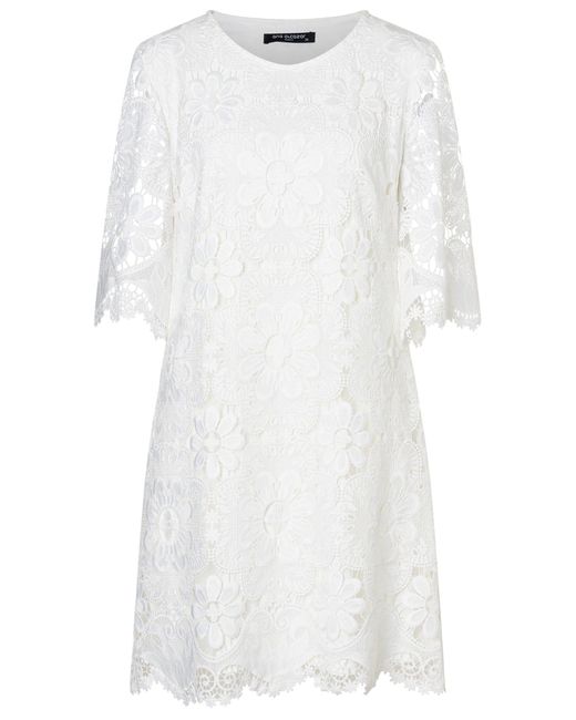 Ana Alcazar White Kleid Dailo