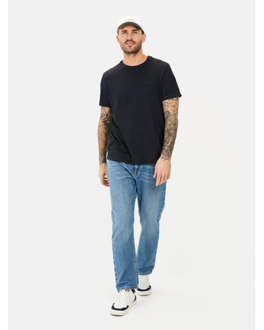 Camel Active T-Shirt Mit Brusttasche in Black für Herren