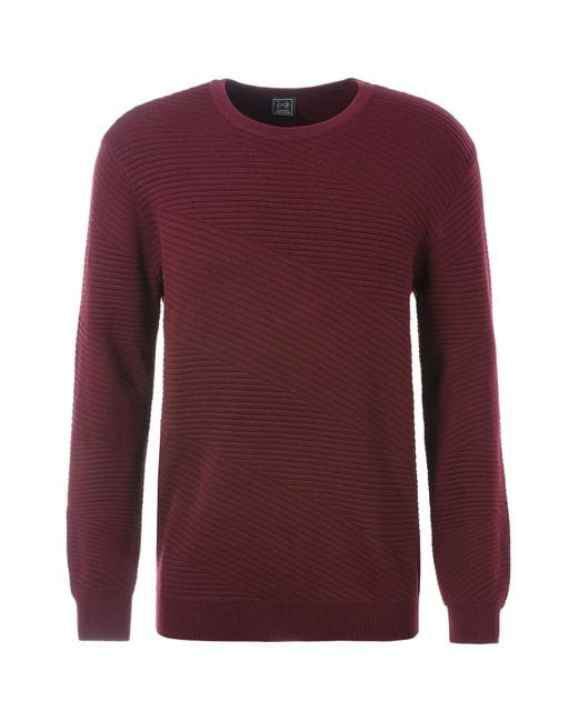 John Devin Pullover in Purple für Herren