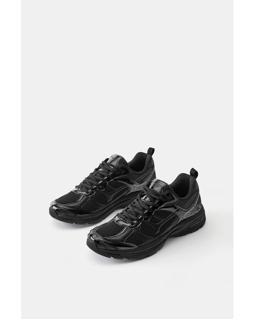 Pull&Bear Sneaker in Black für Herren