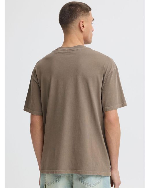 Solid Rundhalsshirt Sduncaster in Gray für Herren